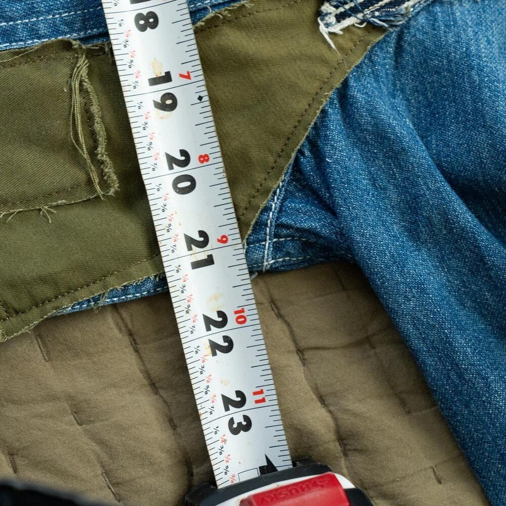 Custom upcycled patchwork jacket size medium - Picture 7 of 8